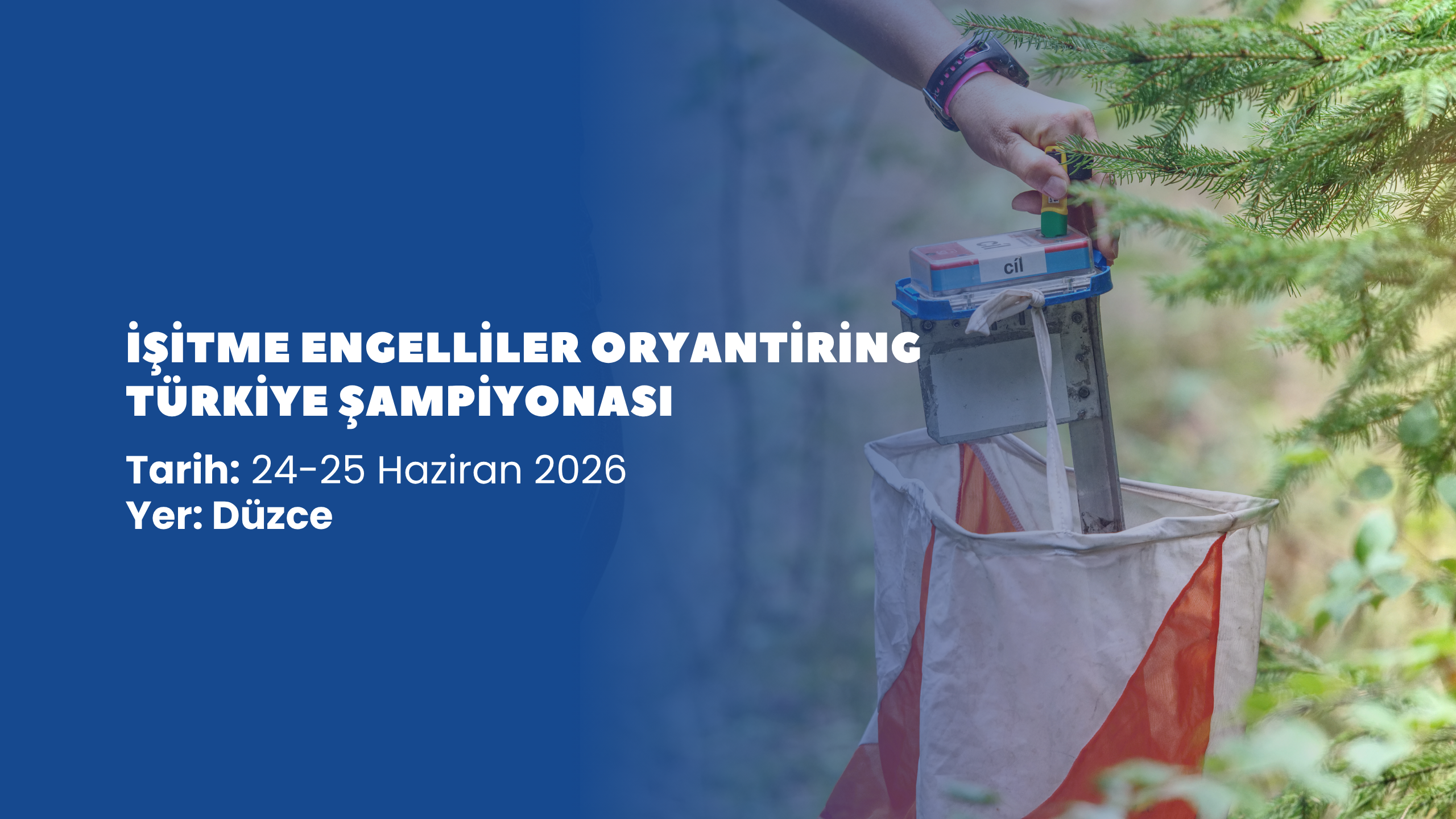 İşitme Engelliler Oryantiring Türkiye Şampiyonası